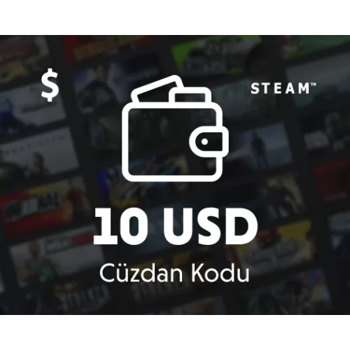  10 USD Steam Cüzdan Kodu