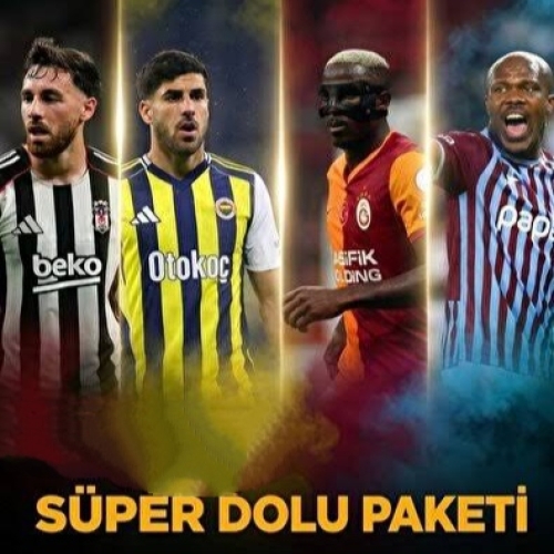  TOD - 3 AYLIK SÜPER DOLU PAKET Süper Lig