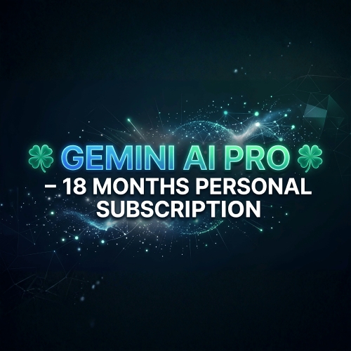  GEMINI AI PRO 5 TB 18 AY  KİŞİSEL ABONELİK