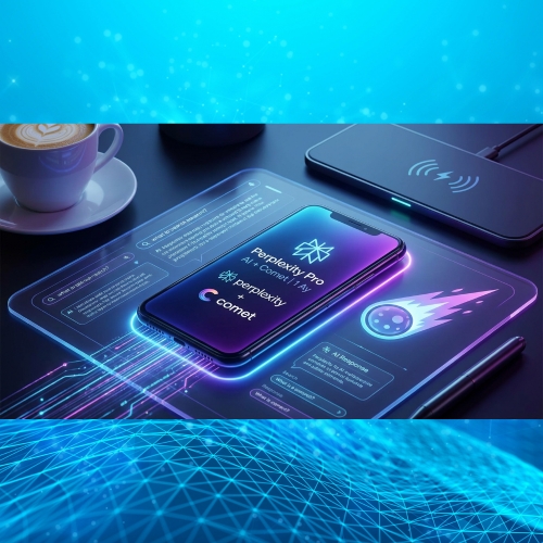  Perplexity Pro AI + Comet  1 Ay