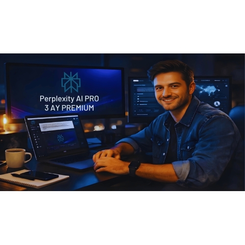  Perplexity AI PRO 3 AY Premium