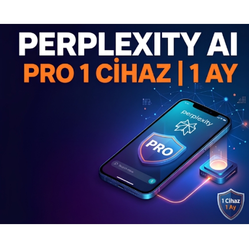 Perplexity AI PRO 1 Cihaz  1 AY