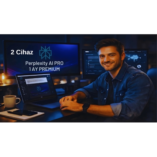  Perplexity AI PRO 1 AY Premium - 2 Cihaz