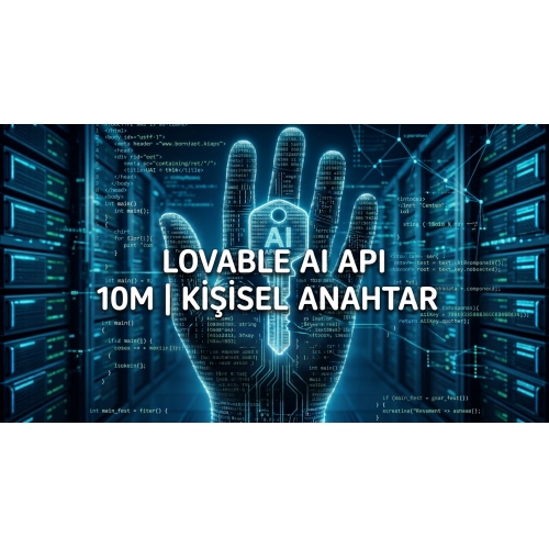Lovable AI API 10M  Kişisel Anahtar