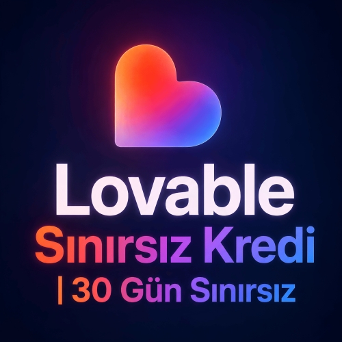  Lovable Sınırsız Kredi  30 Gün Sınırsız