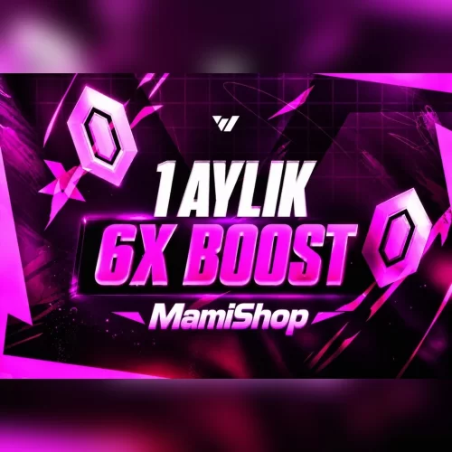 ⭐️Discord 1 Aylık 6X Boost⭐️