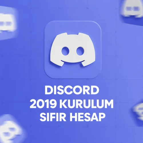  2019 Kurulum Discord Hesabı - Sıfır Aktivite