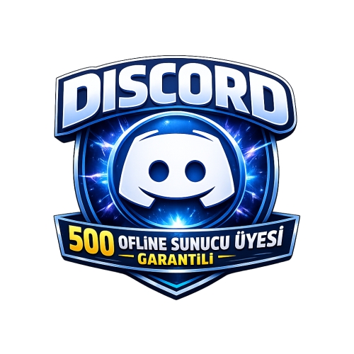  ⚡ DİSCORD 500 OFFLİNE SUNUCU ÜYESİ ⚡