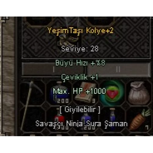 1000 HP YEŞİMTAŞI KOLYE