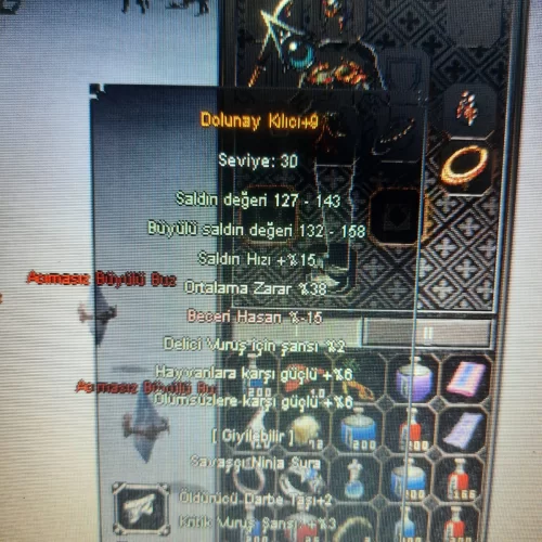  38 ORTALAMA +9 DOLUNAY