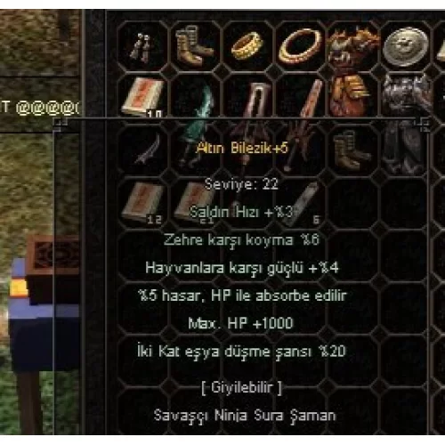 20 EŞYA BİLEZİK HP Lİ