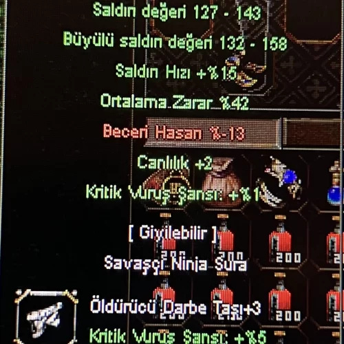  +9 42ort Dolunay Kılıcı