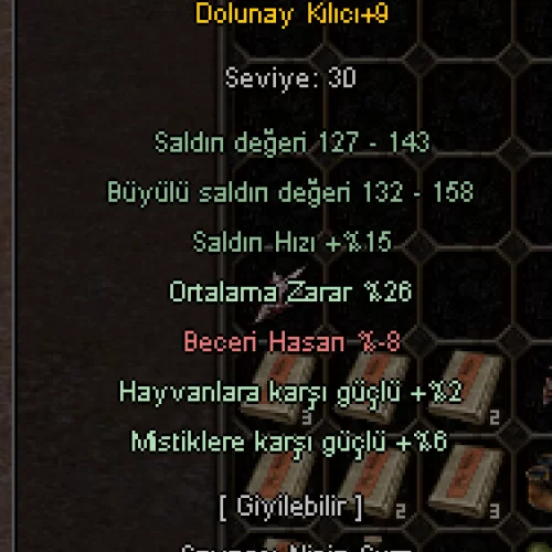  +9 26 ORT 4 EFSUN DOLU SATILIK