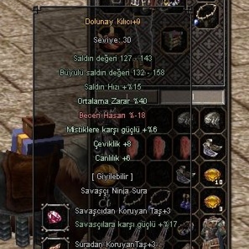  40 ortalama +9 dolunay