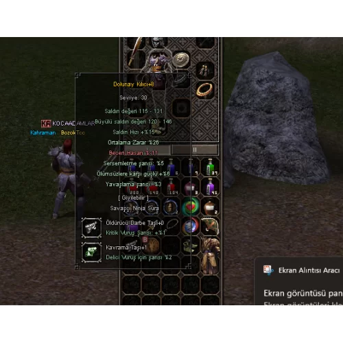  DOLUNAY KILICI +8  26ORT 5 EFSUNLU