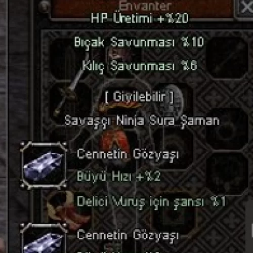 Cennet gözü kolye +8 Cennet gözü bilezik +9