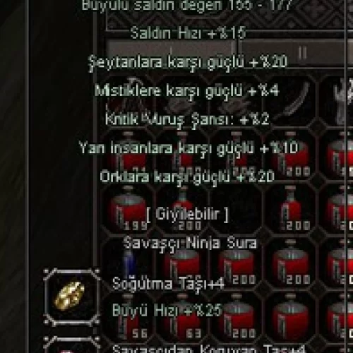 +9 Muho 10 yarı 4 taşlı