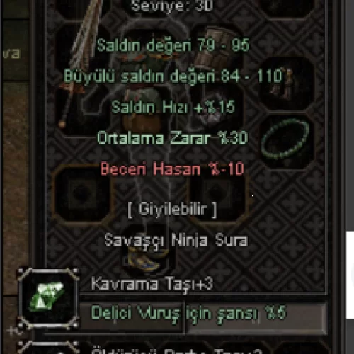  +4 30ort dolu, +9 bana yar olmadı size yar olur inş :D