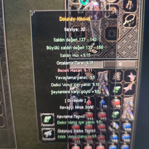  54 Lvl Büyülü silah