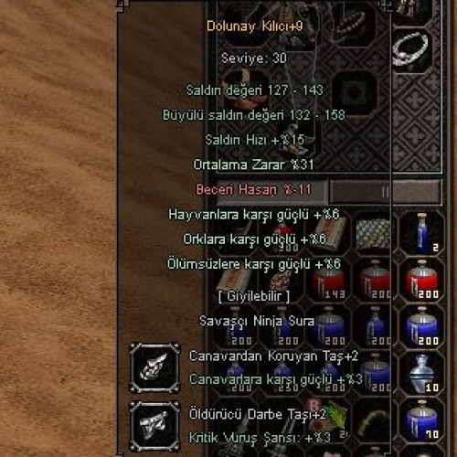  48 LVL FULL ELİT İTEMLİ ACİL SATILIK BEDENSEL