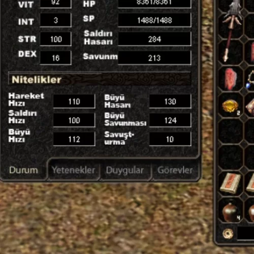 62 LW SAVAŞÇI HAVA G2 + 40 LW KUTSAMA G ŞAMAN