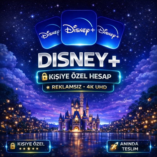  ⭐KİŞİYE ÖZEL⭐REKLAMSIZ⭐Disney+ 4K⭐1 Ay Garantili