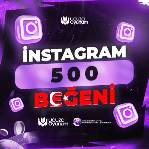  ⚡ ÇALIŞIYOR - Instagram 500 Türk Beğeni - Premium Servis