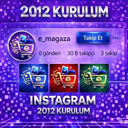  ⭐30K ESKİ İNSTAGRAM HESAP HIZLI KALİTELİ⭐