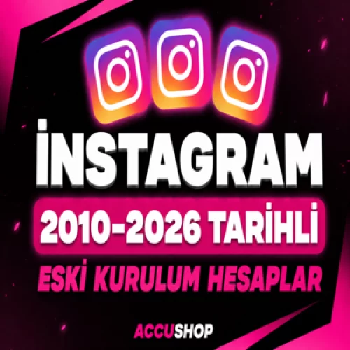  ⭐2010-2026 TARİH⚡2FA GİRİŞLİ İNSTAGRAM HESAPLARI⚡