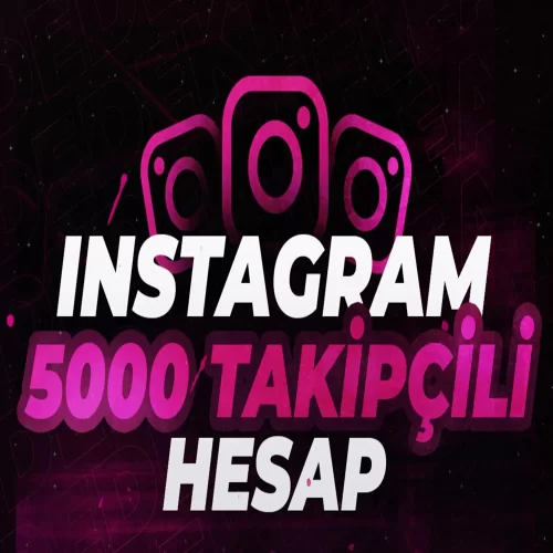  ✅ 5K TAKİPÇİLİ E-TİCARET VE PROJELİK KULLANIMLARA UYGUN İNSTAGRAM HESABI ✅
