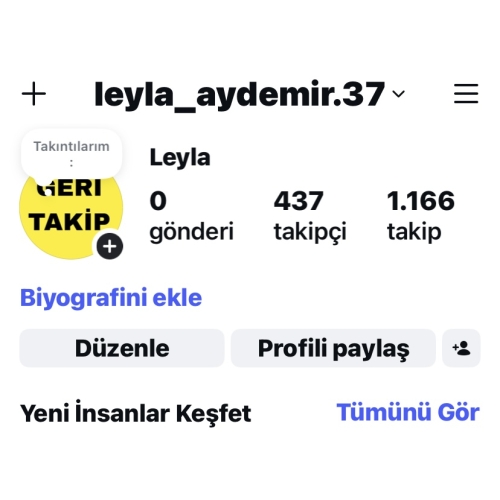  450 Organik Takipçili İnstagram Hesabı 