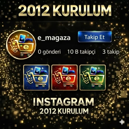  ⭐10K 2012 KURLM İNSTAGRAM HESABI TEMİZ SORUNSUZ⭐
