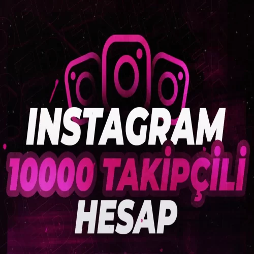  ✅ 10K TAKİPÇİLİ E-TİCARET VE PROJELİK KULLANIMLARA UYGUN İNSTAGRAM HESABI ✅