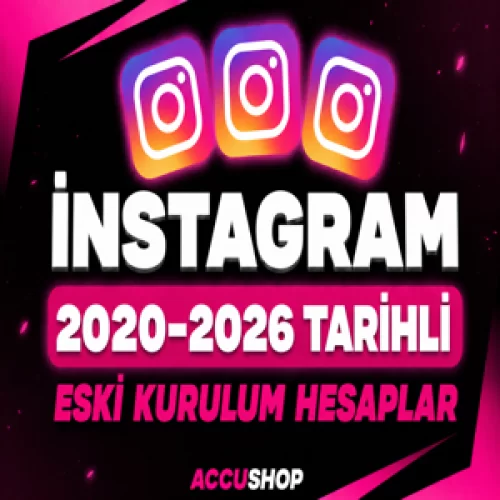  ⭐2020-2026 TARİH⚡2FA GİRİŞLİ İNSTAGRAM HESAPLARI⚡