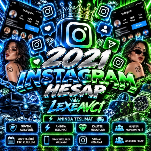 İNSTAGRAM HESAP 2021 KALİTELİ KAPANMAYAN HESAP