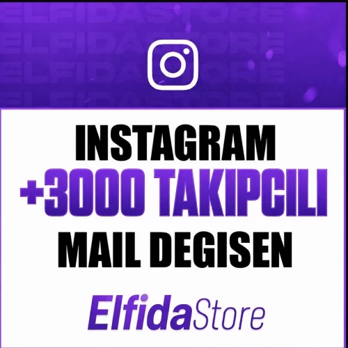  ⭐ 3K Takipçili Hesap ⭐ ILK MAILLI