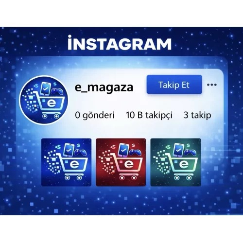 ⭐10K İNSTAGRAM HESABI - TEMİZ SORUNSUZ⭐