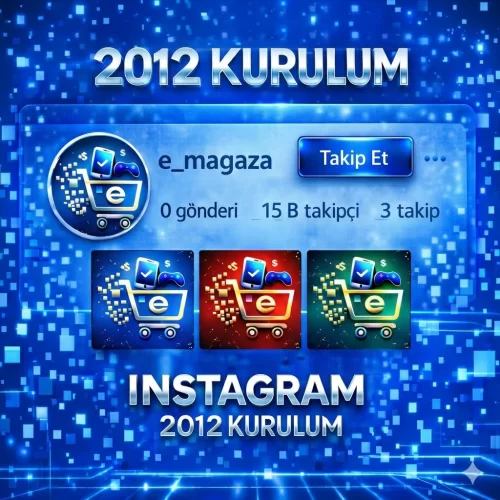  ⭐15K 2012 KURULM İNSTAGRAM HESAP HIZLI KALİTELİ⭐