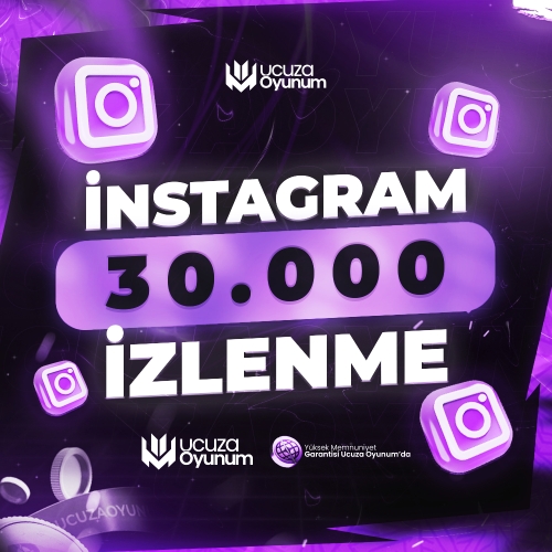  ⚡ ÇALIŞIYOR - Instagram 30.000 İzlenme