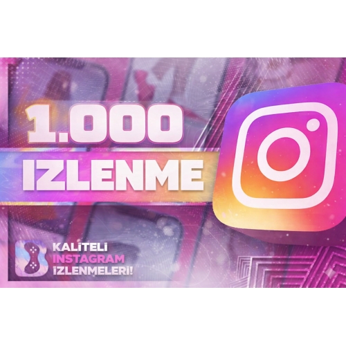  ⭐️1.000 İZLENME İNSTAGRAM