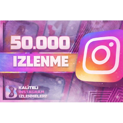  ⭐️50.000 İZLENME İNSTAGRAM