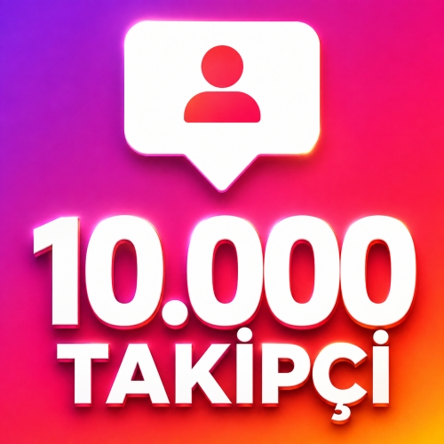  GARANTILI 10.000 Takipçi Instagram Organik Keşfet etkili