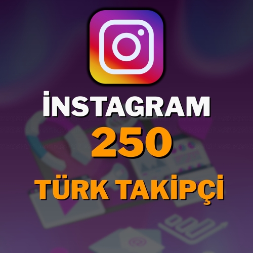  ⭐250 TÜRK Takipçi ⭐