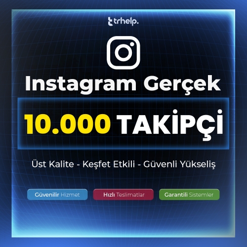  Fırsat ⭐ - 10.000 Gerçek Takipçi  Garantili - IG