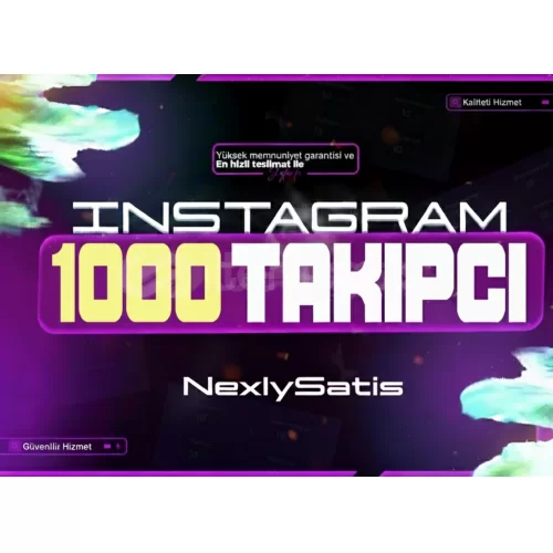  ⭐️SORUNSUZİNSTAGRAM 1000 TAKİPÇİ+GARANTİ✅⭐️