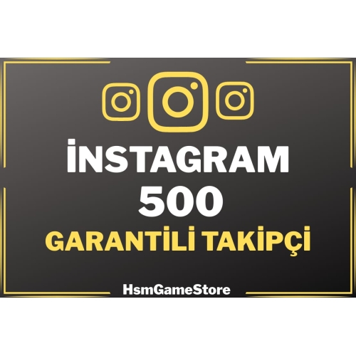  ⭐500 TAKİPÇİ 365 GÜN GARANTİLİ İNSTAGRAM