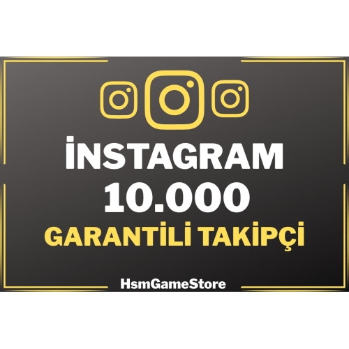 ⭐10.000 TAKİPÇİ 365 GÜN GARANTİLİ İNSTAGRAM