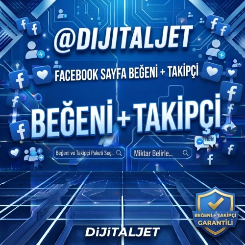  Facebook Garantili Sayfa 100 Beğeni + Takipçi