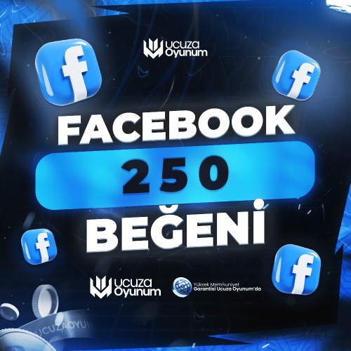  ⚡ ÇALIŞIYOR - Facebook 250 Beğeni - Premium Servis