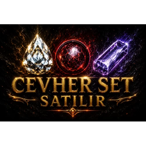 İŞLENMİŞ CEVHER SETİ SATILIR! STOK VAR!